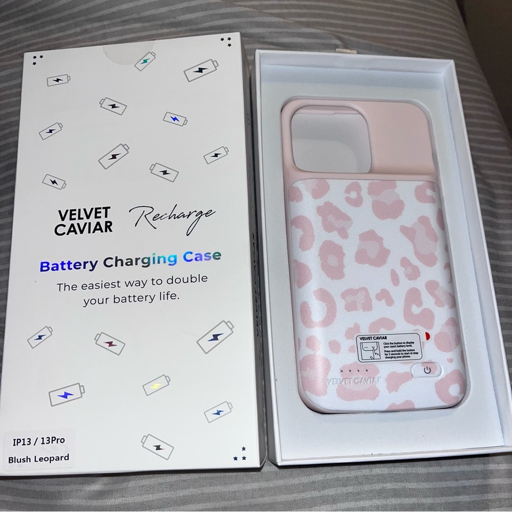 iPhone battery charging case